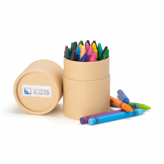 Wax crayons