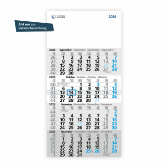 4 month wall calendar without single packaging