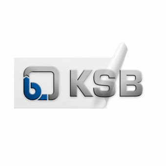 KSB car sticker - 3D logo